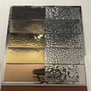 PVD Decorative Stainless Steel Color Sheet Mirror Stainless Steel Water Ripple Sheets