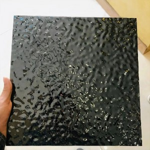 black stamped finish decorative metal sheets stainless steel water ripple stainless steel sheet texture