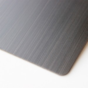 SUS 201 304 304L 316L Cold Rolled hairline finish stainless steel sheet – Hermes steel