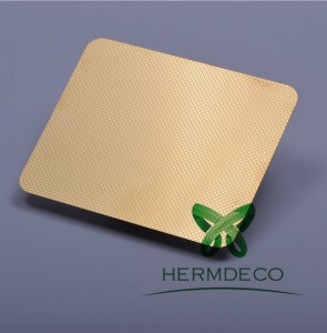 Supply OEM/ODM 316 Brushed Finish Stainless Steel Sheet -
 Embossed Stainless Steel Plate For Interiors-HM-034 – Hermes Steel