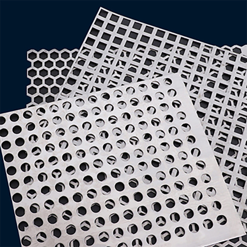 What is perforated stainless steel and what are its applications?