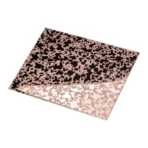 Factory Wholesales 8K Mirror Color Etched Cheap Stainless Steel Sheet Supplier for Wall Panels and Decoration