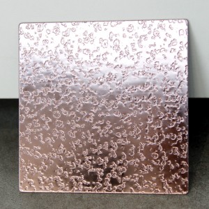 customized decorative stainless steel embossed finish sheets