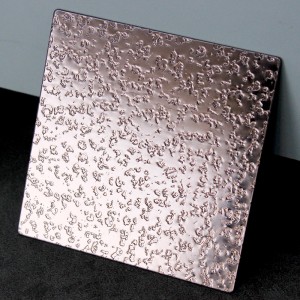 customized decorative stainless steel embossed finish sheets