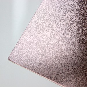 201 304 pvd color Leather grain texture embossed stainless steel sheets