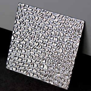304 Stainless Steel Stamped Sheet Decorative Material Sliver Honeycomb Pattern Stamped Stainless Steel Sheet