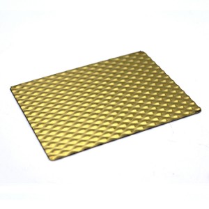 New patterns stainless steel stamped sheet 1.5mm 2.0mm 2438mm length for interior exterior vehicle surface decoration