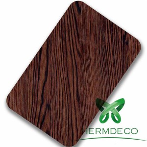 One of Hottest for Stainless Steel 304 Clad Plate -
 New Wood Pattern Stainless Steel Sheets for Decoration Nice-HM-057 – Hermes Steel