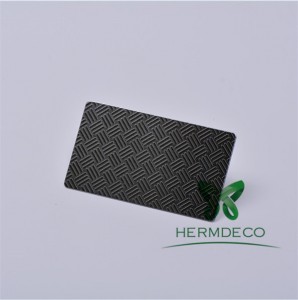 CE Certificate Stainless Steel 304 Pvd Sheet -
 1.5mm Thick Embossed Stainless Steel Plate For Elevator-HM-044 – Hermes Steel