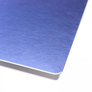 Blue Color Stainless Steel Sheet Price Inox Vibration Finished Decoration Stainless Steel Sheet 304