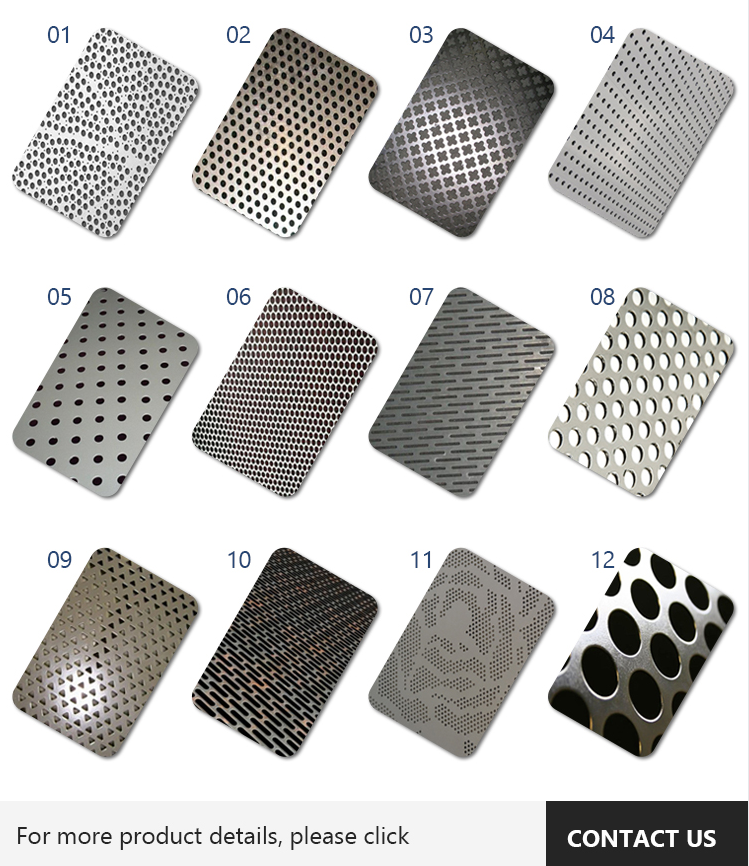 Perforated Finish Sheets